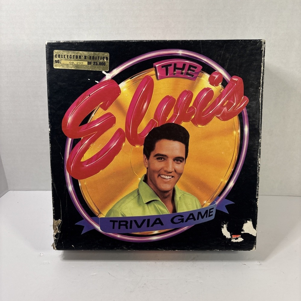 The Elvis Trivia Game 1994 Collector's Edition Classic Games Limited No 08293
